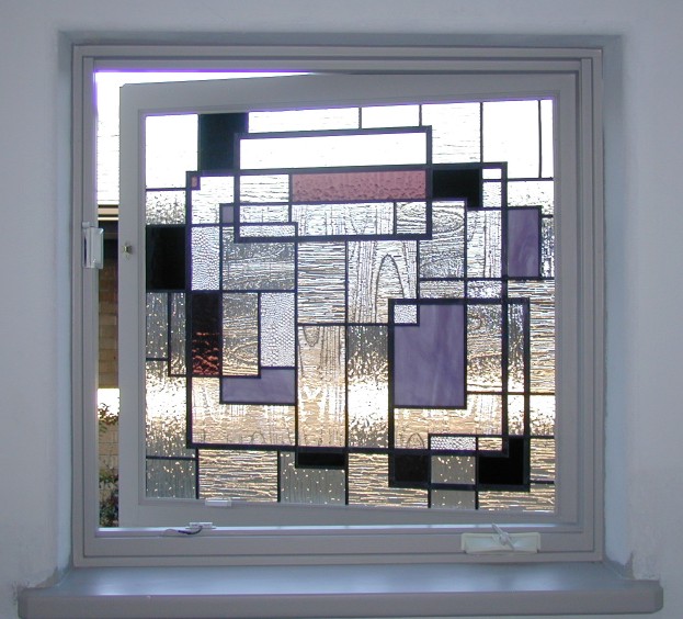 inside corners stained glass