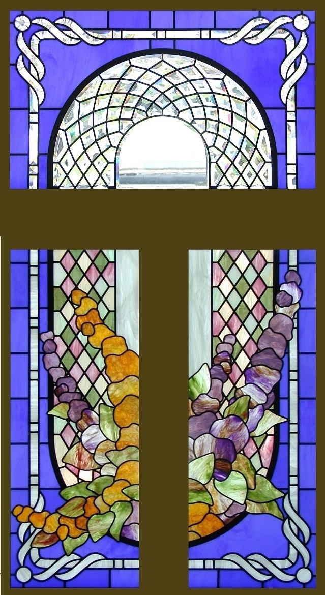 sorority stained glass