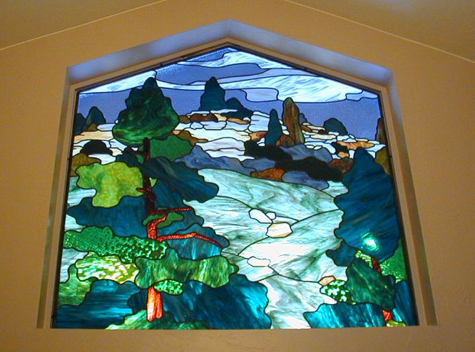canyon stained glass