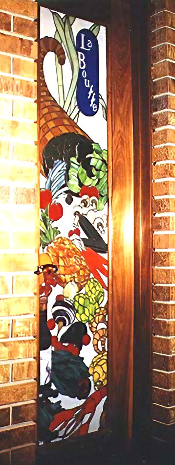 cornucopia stained glass