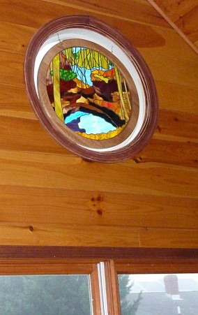 photographic stained glass from a photo