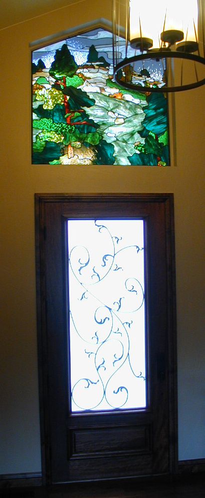 stained glass from a photo