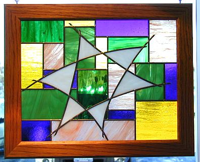 judaic stained glass