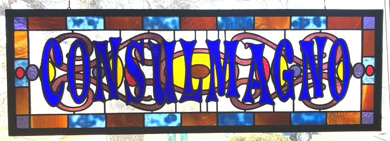 surname stained glass